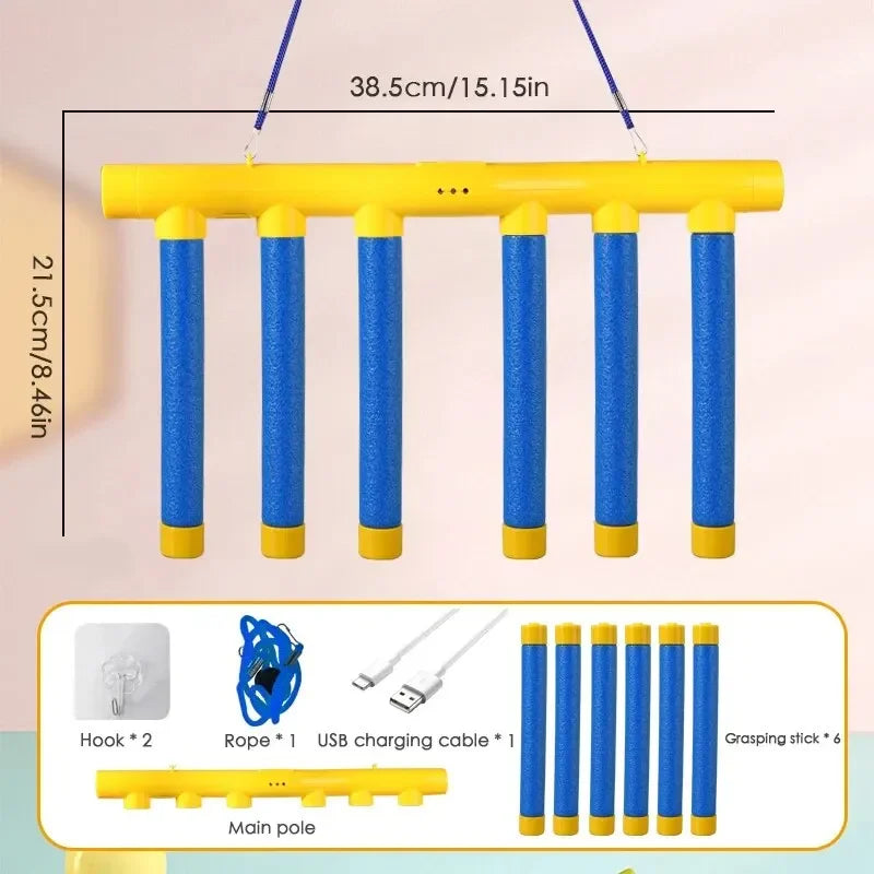 Pro Reaction Training Sticks - Athletic Performance Game for Kids & Adults - Hand-Eye Coordination Sports Trainer - Educational Parent-Child Interactive Challenge