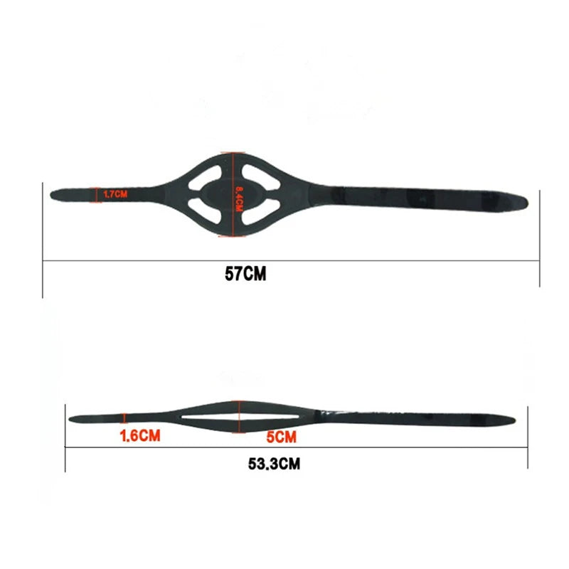 Soft Rubber Mask Strap Replacement - Swimming Diving Snorkeling Accessories