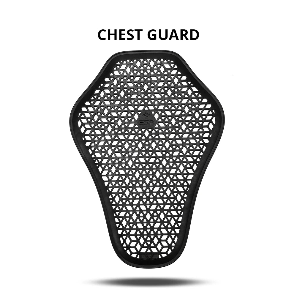 CE Certified Motorcycle Armor - Lightweight Ergonomic Impact Protection for Riding Jackets