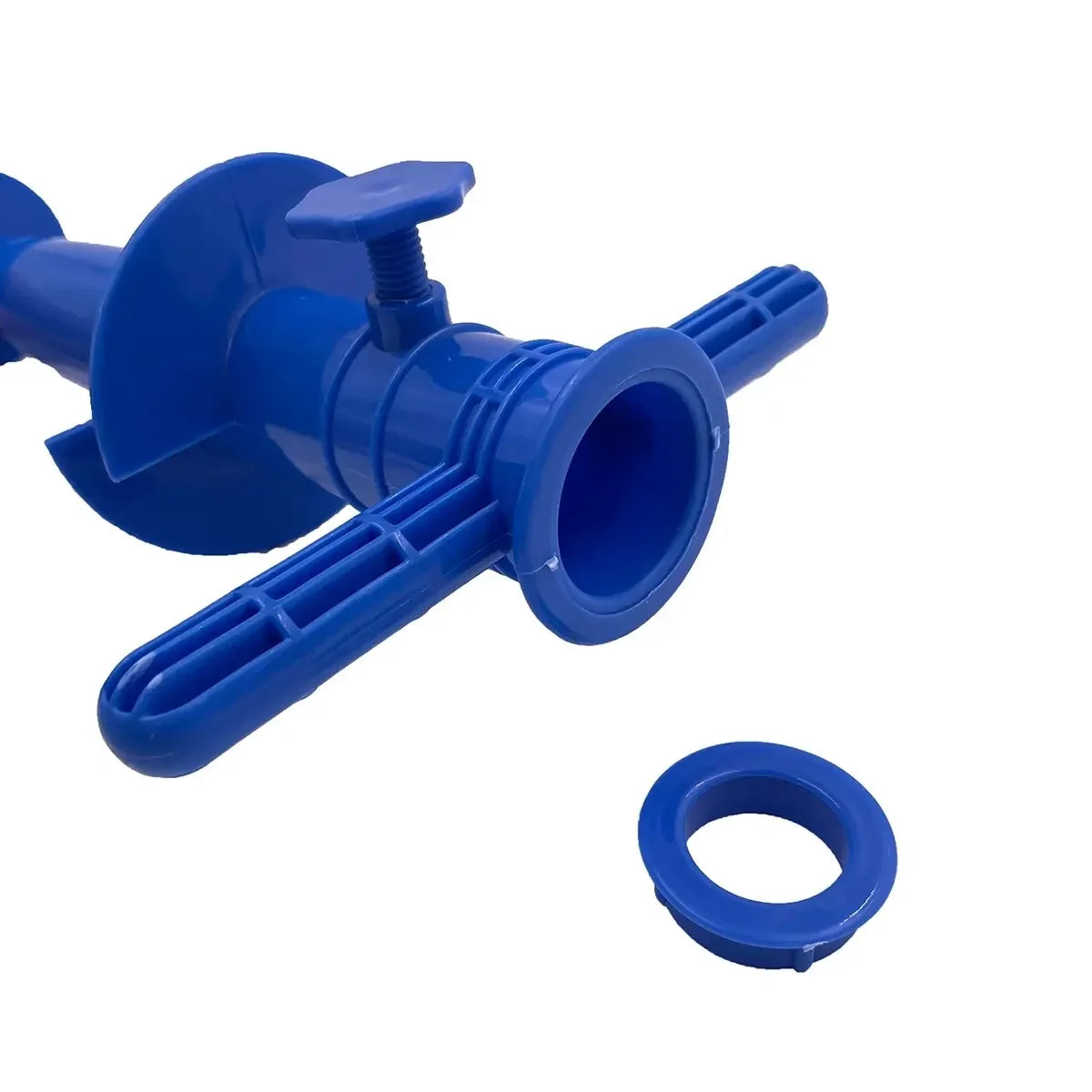 Beach Umbrella Base Insert - Plastic Floor Fork Plug Accessory (1 Piece)