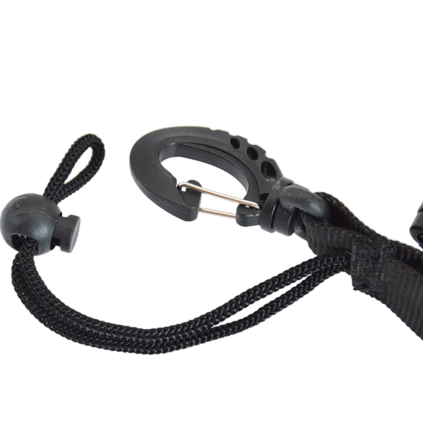Anti-Loss Spiral Coil Safety Leash for Camera & Flashlight - Diving Snorkeling Surfing Kayaking Equipment