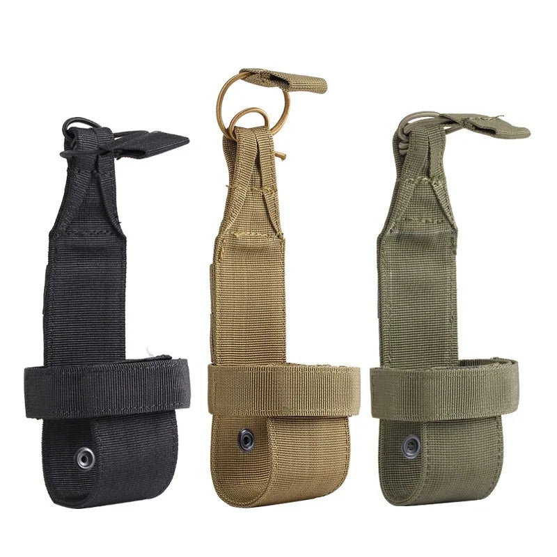 Tactical Water Bottle Holder - MOLLE Compatible Nylon Pouch for Outdoor Activities, Camping, Hiking, Hunting & Travel