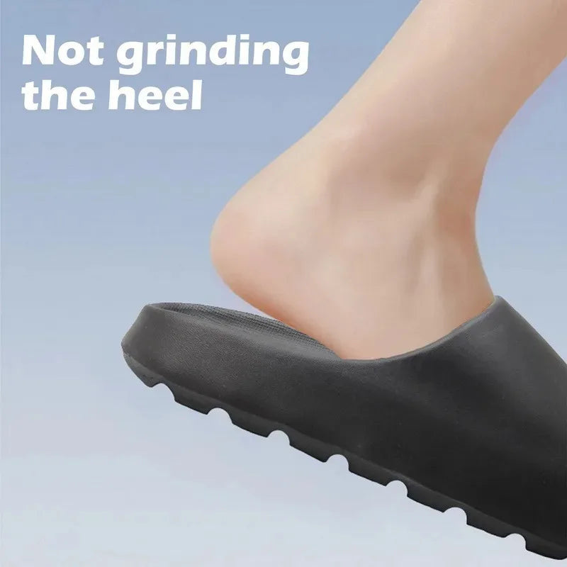 EVA Cloud Slides - Thick Sole Beach Sandals for Men & Women | Soft Bottom Summer Slippers
