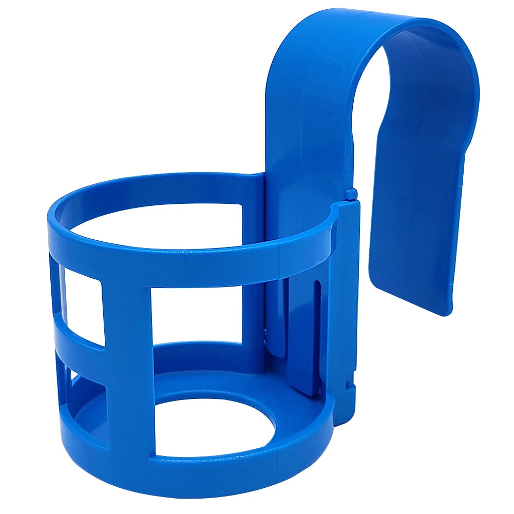 Pool Cup Holder Set - 1/2 Piece Multifunctional Drink Hanger & Storage Shelf for Swimming Pool Side Accessories