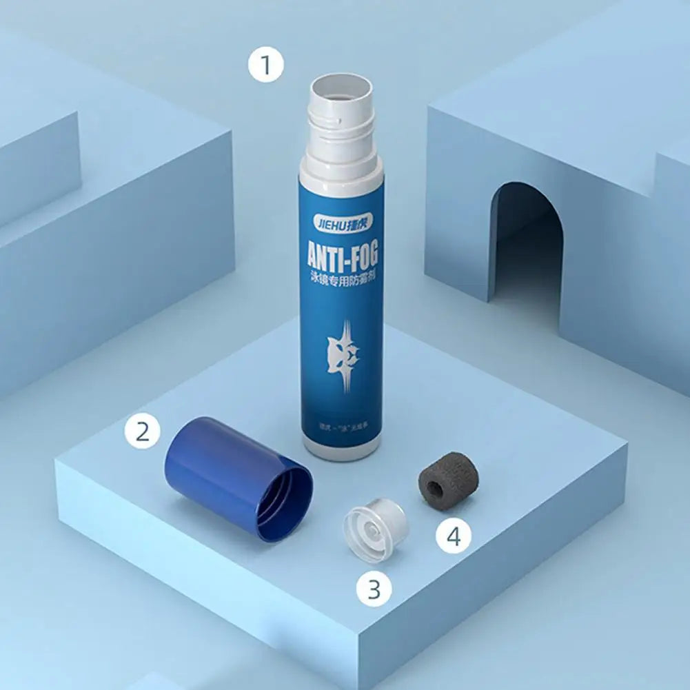 10ml Professional Anti-Fog Solution for Swimming Goggles & Diving Masks - Glass Lens Cleaner Spray Mist for Fog Prevention