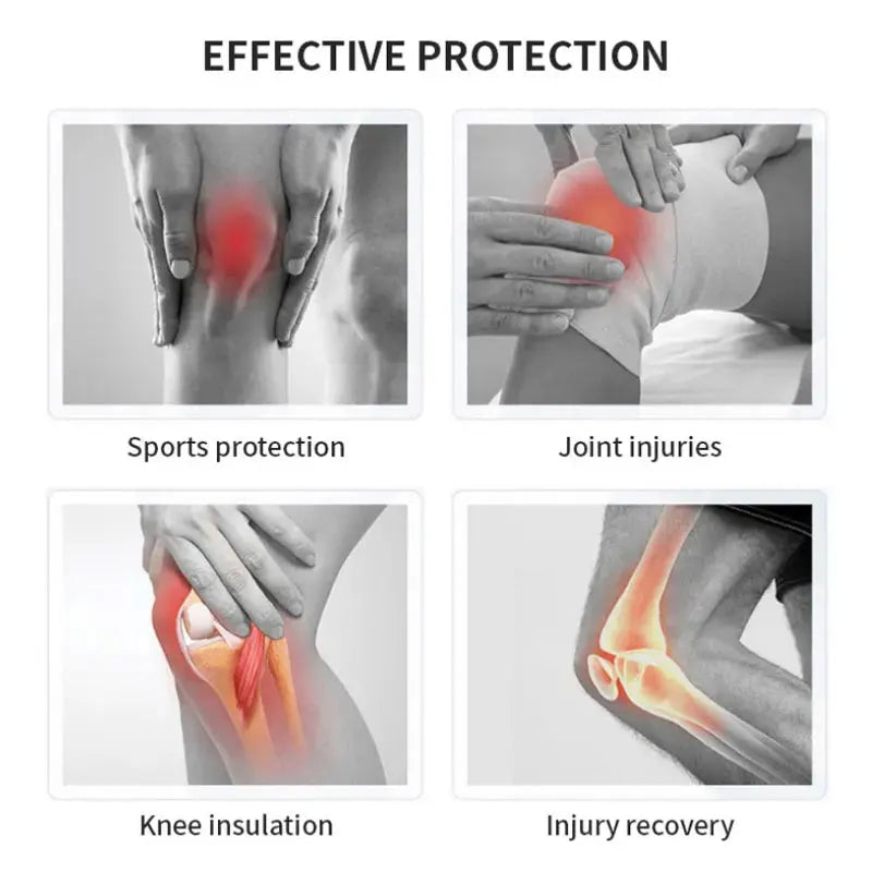 Professional Sports Knee Pads - Thickened Elastic Protection for Basketball, Volleyball & Fitness (1 Pair)