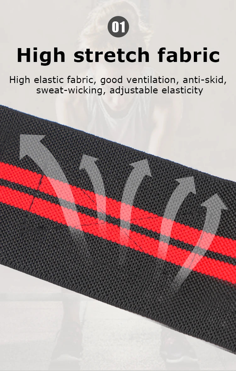 Adjustable Wrist Straps for Athletes - Powerlifting Wrist Straps