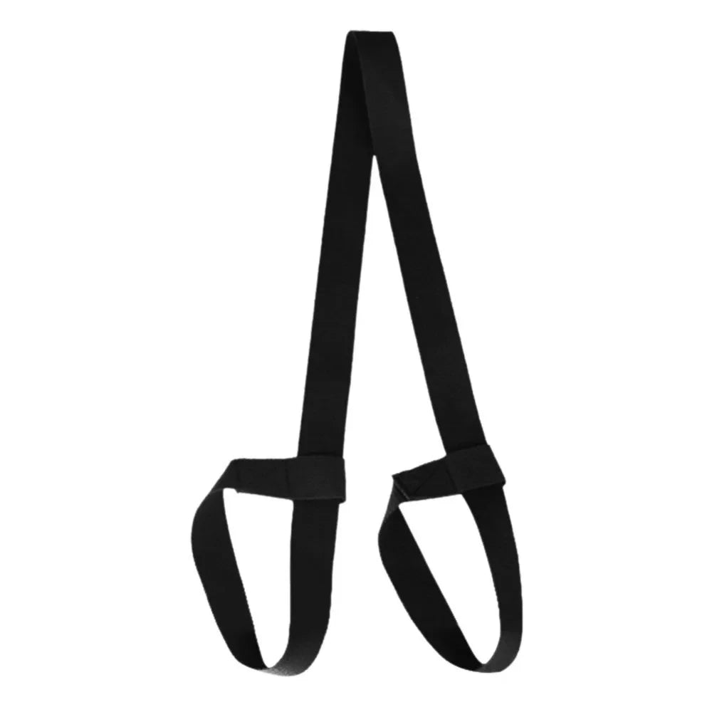 Premium Adjustable Yoga Mat Carrying Strap - High Quality Exercise Belt with Shoulder Sling for Fitness and Stretching