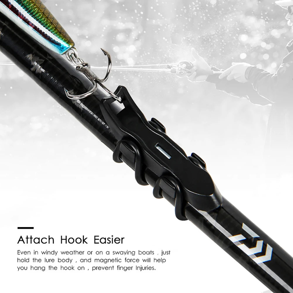 Magnetic Fishing Rod Hook Keeper Set - 1-5 Pieces Lure Bait Holder Safety Accessories for Fishing Pole Tools