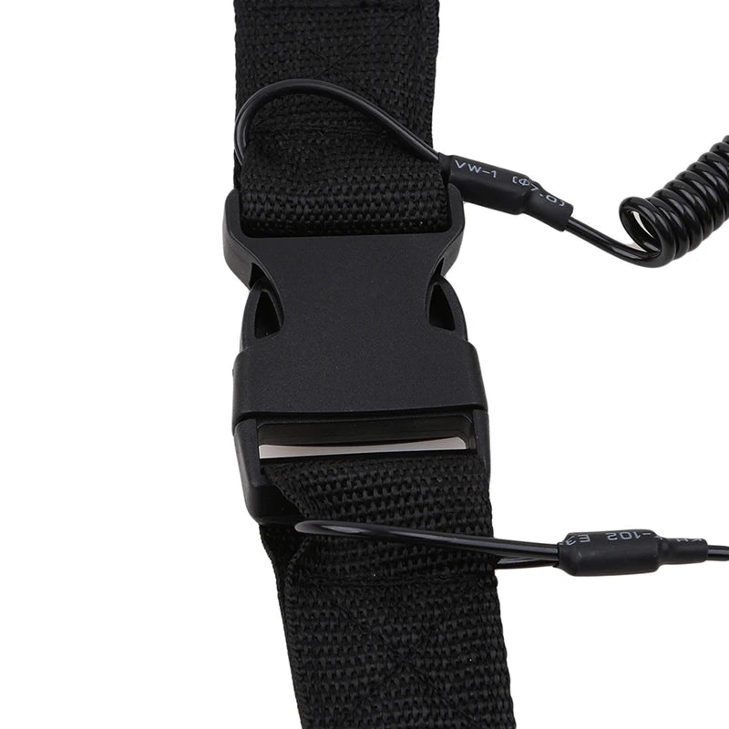 Underwater Sports Camera Lanyard - Quick Release Buckle with Secure Clips for Scuba Diving, Kayaking, Swimming & Water Sports Accessories
