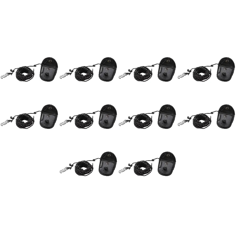 Windproof Elastic Travel Clothesline 3M with 12 Clips - Portable Stretch Laundry Line for Camping, Hotel, Trip & Cruise