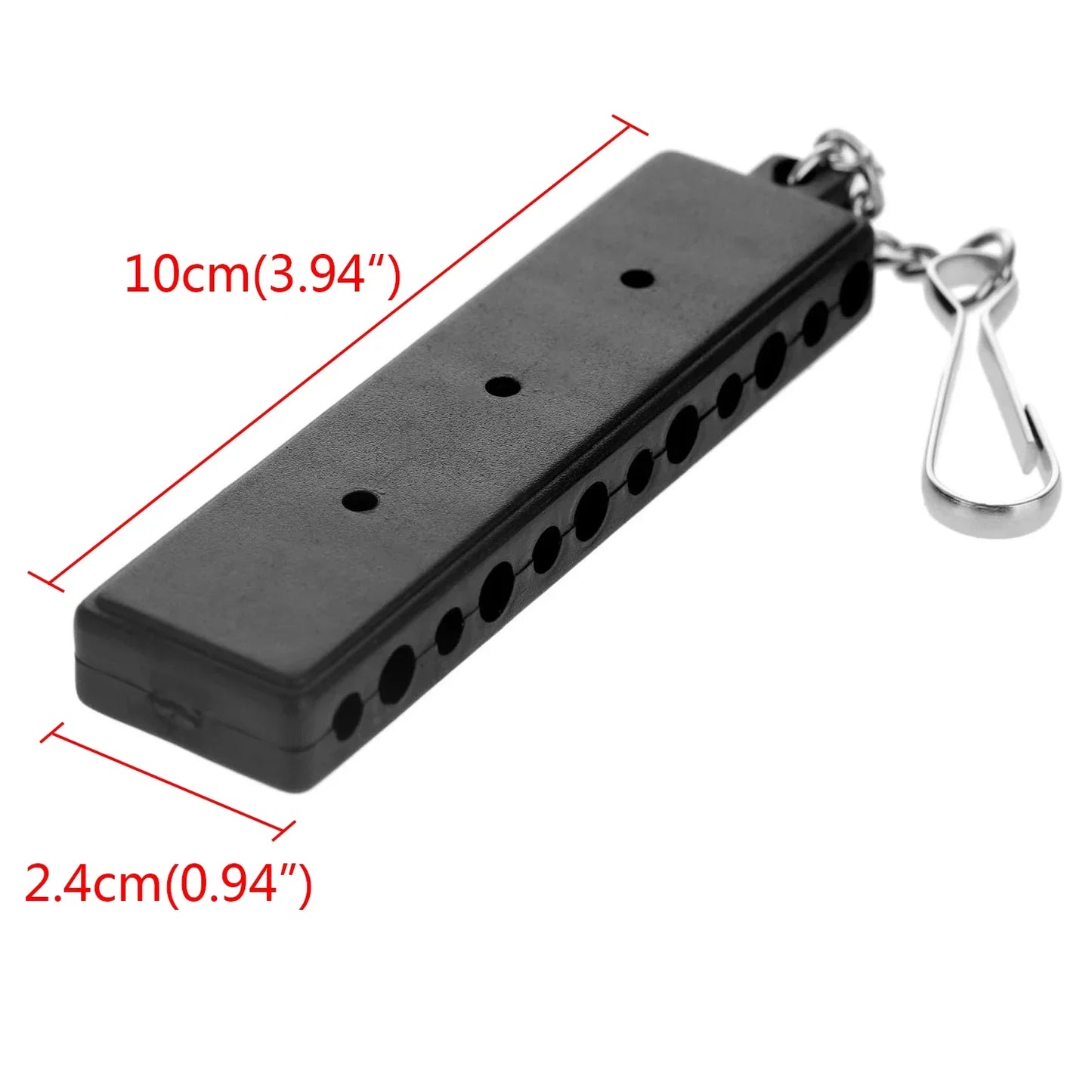 Golf Tee Holder & Ball Marker Container - Rubber Carrier (10x2.4cm) - Holds 12 Tees + 3 Ball Markers