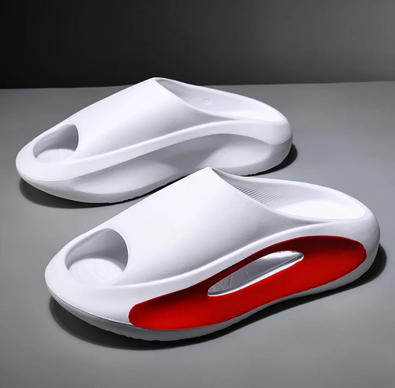 EVA Soft Sole Summer Slippers - Unisex Indoor/Outdoor Slides with Thick Cushioned Bottom for Beach & Home