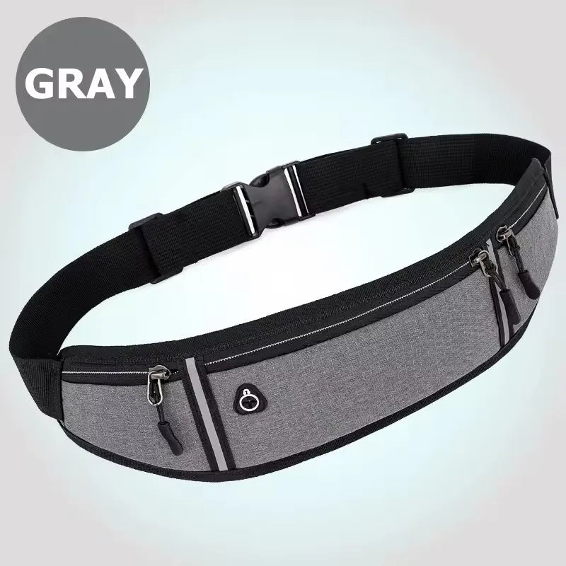 Athletic Running Belt with Phone Holder - Unisex Sports Waist Pack for Gym & Outdoor Activities