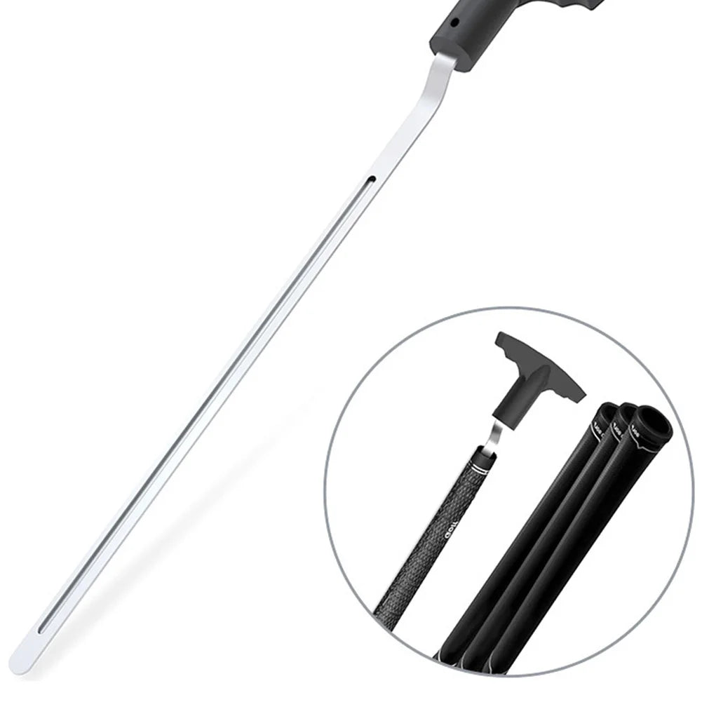 Reusable Golf Club Grip Removal Tool - V-Groove Grip Remover & Saver - Protective Golf Grip Removal Accessory