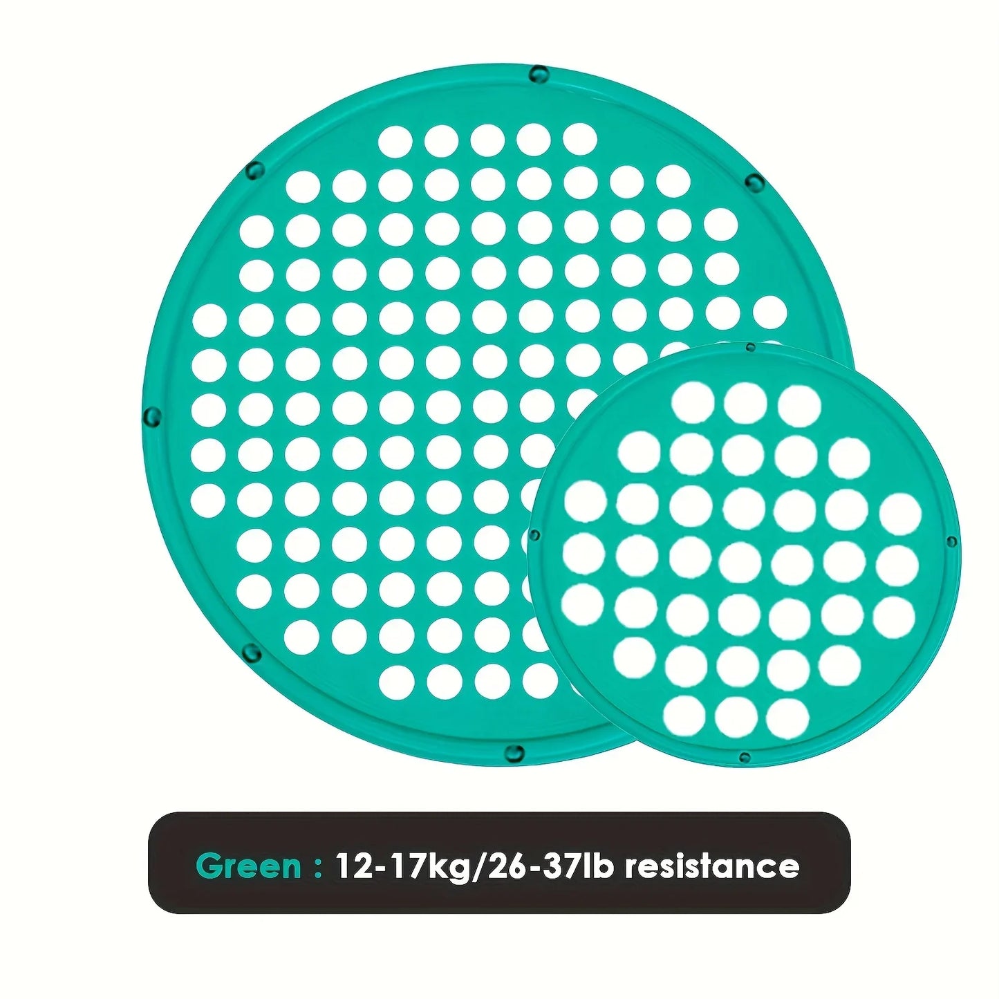 Silicone Hand Exerciser - Elastic Resistance Net 35.5cm - 3 Colors - Home Training Equipment (Battery-Free)