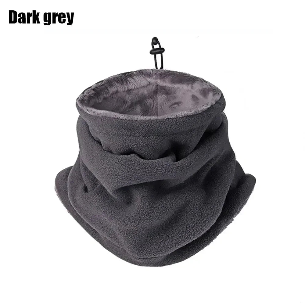 Winter Fleece Balaclava Face Mask - Windproof Neck Warmer for Men & Women - Motorcycle Cycling Hiking Camping Outdoor Scarf