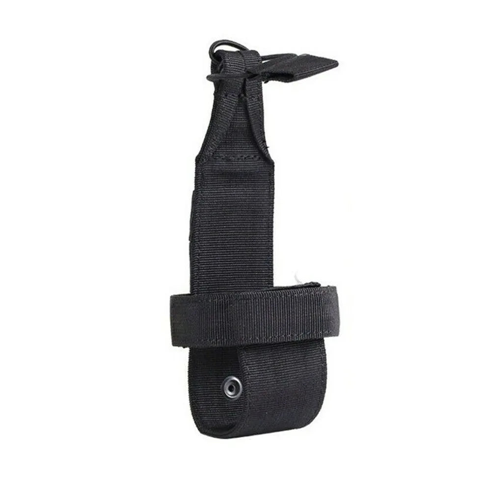 Tactical Water Bottle Holder - MOLLE Compatible Nylon Pouch for Outdoor Activities, Camping, Hiking, Hunting & Travel