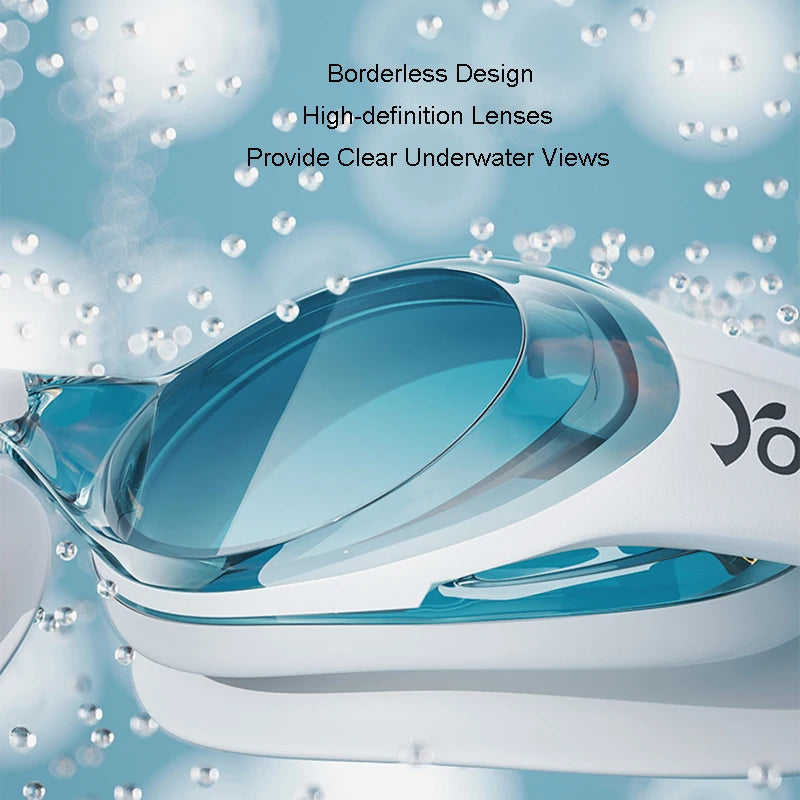 Professional Waterproof Swimming Goggles - Anti-Fog UV Protection Pool Glasses for Adults, Men, Women & Youth