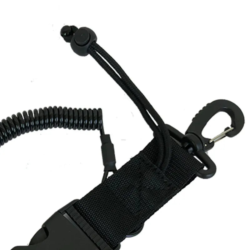 Underwater Sports Camera Lanyard - Quick Release Buckle with Secure Clips for Scuba Diving, Kayaking, Swimming & Water Sports Accessories