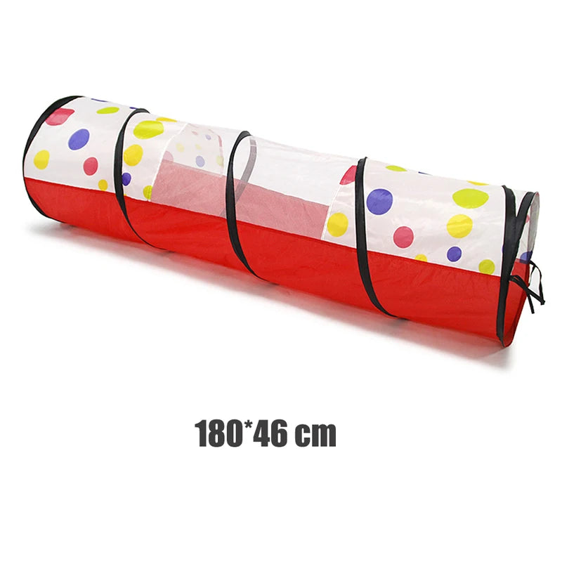 Portable Children's Tent - Crawling Tunnel - Beach Toys - Ball Pool - Kids' Pop-up Tent - Indoor Crawling Games - Child Play House - Tents