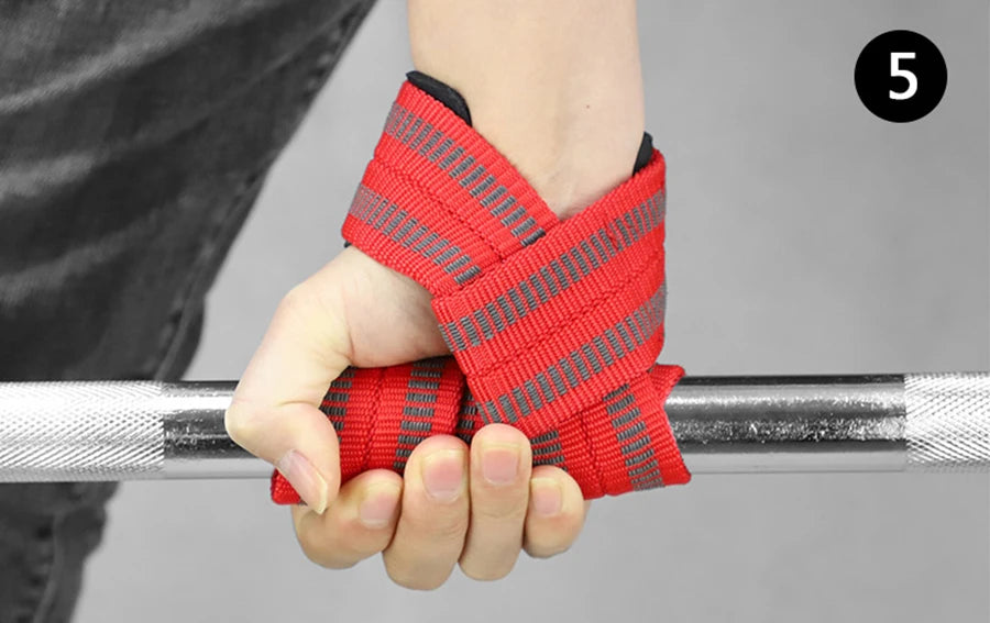 Weight Lifting Wrist Straps - Strength Training & Exercise