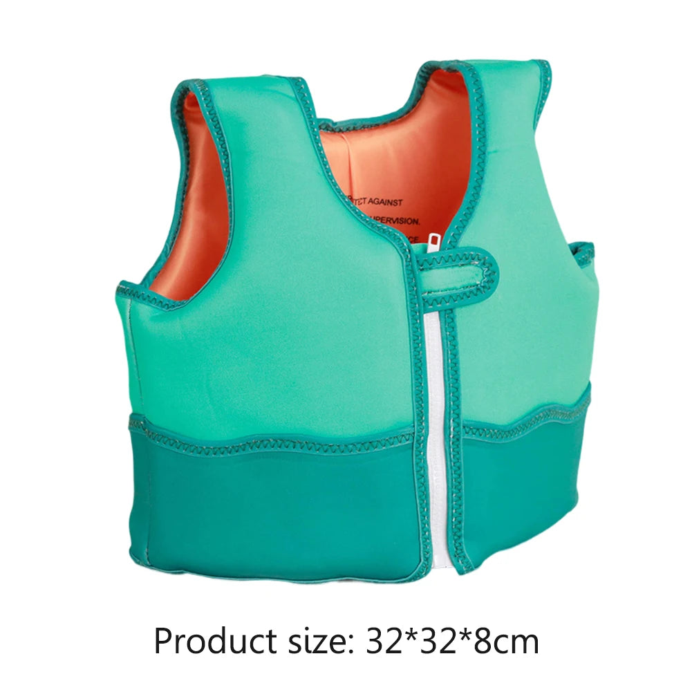 Children's Cartoon Swimming Life Vest - Toddler Buoyancy Aid Jacket for Pool Safety