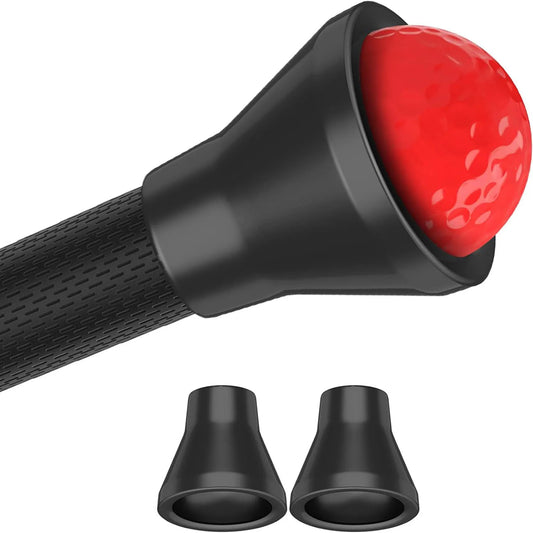 Professional Golf Ball Retriever Set - 2-Piece Quick-Install Ball Picker Tool with Durable Grabber for Putter Handle