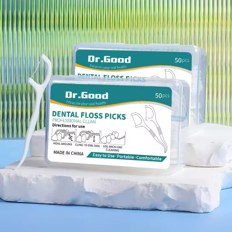 Dental Floss Picks - Oral Care Tools (50/150/300/600/1000 PCS Options)