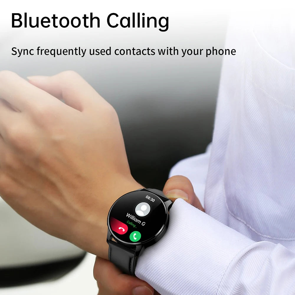 Smart Fitness Watch Pro - 1.32" Display with Bluetooth Calling, Blood Pressure & Oxygen Monitoring for Men & Women (2025 Edition)