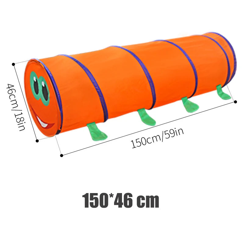 Portable Children's Tent - Crawling Tunnel - Beach Toys - Ball Pool - Kids' Pop-up Tent - Indoor Crawling Games - Child Play House - Tents