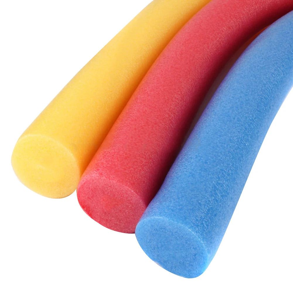 Flexible EPE Swimming Pool Noodle - Portable Summer Swimming Aid for Adults & Children with Underwater Scooter Feature