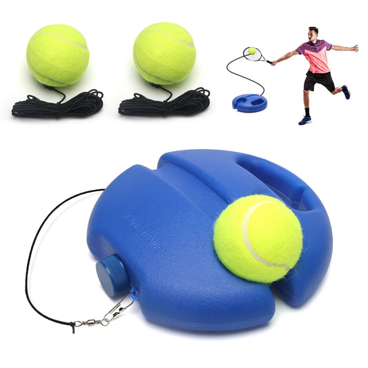 Tennis Trainer Single Base Training Durable Ground High Elastic Tennis Rope Adult Outdoor Sports Training Supplies