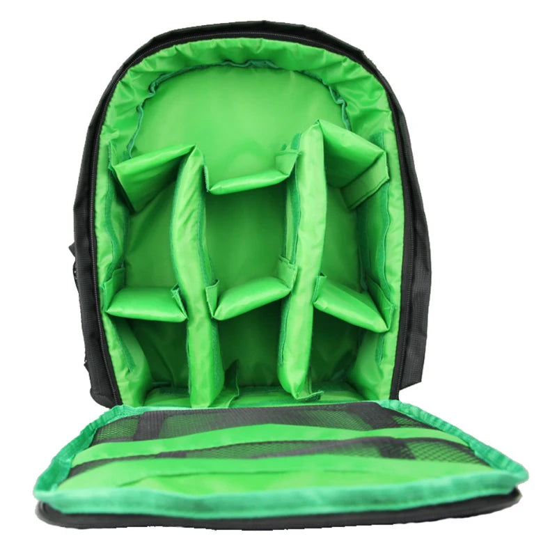 Professional Waterproof Camera Backpack - DSLR Photography Bag for Canon Nikon Sony Olympus Fuji - Digital Video Shoulder Knapsack Case