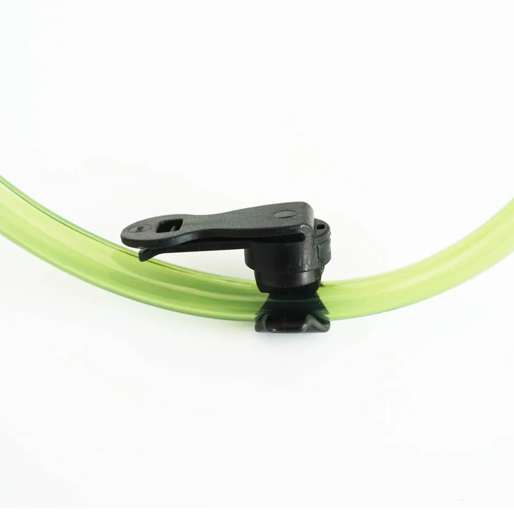 Magnetic Rotatable Water Tube Clip for Hiking Backpacks - Drinking Bladder Hanger