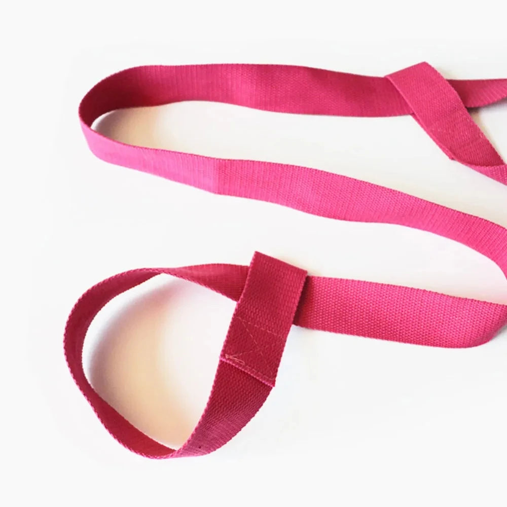 Premium Adjustable Yoga Mat Carrying Strap - High Quality Exercise Belt with Shoulder Sling for Fitness and Stretching