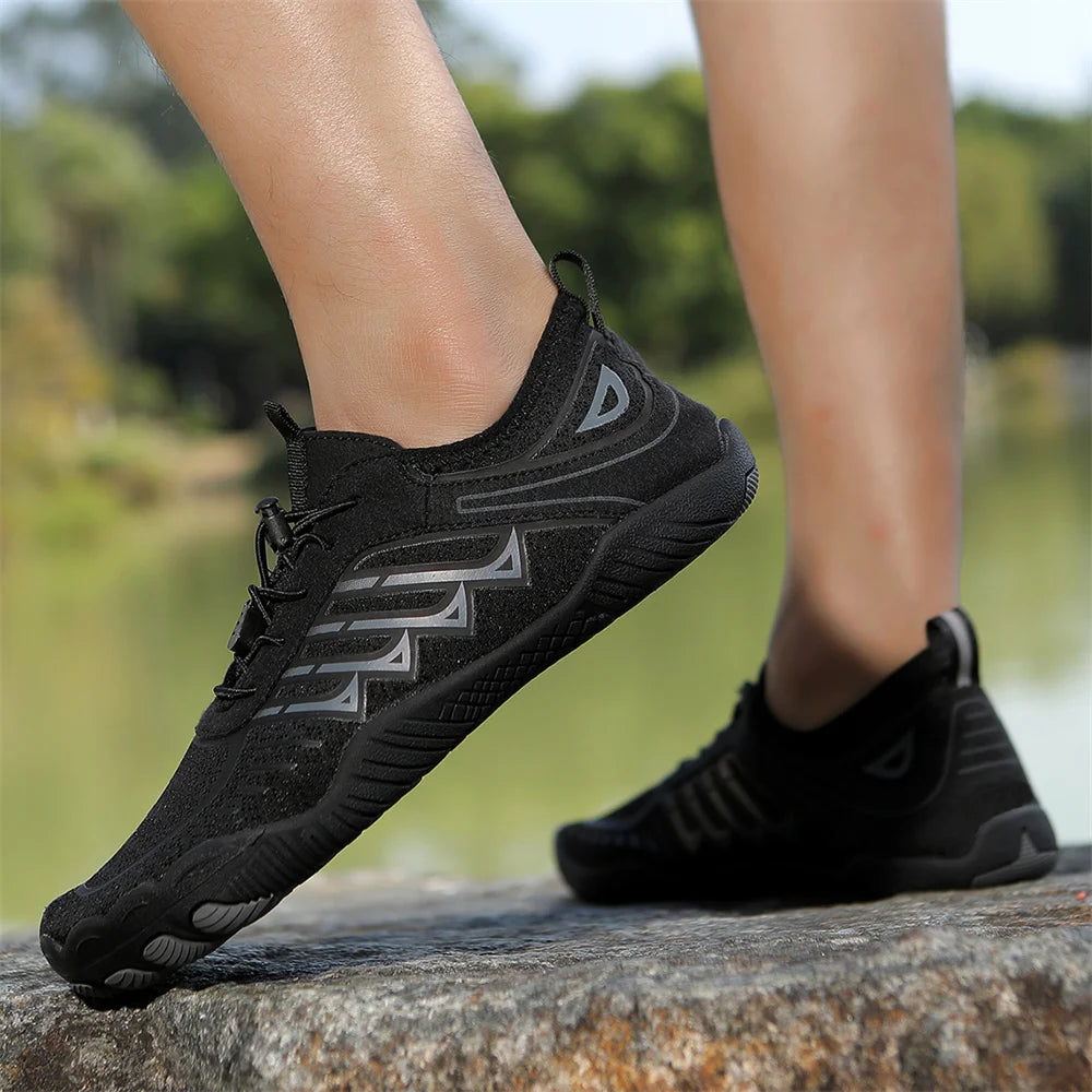 Unisex Water Shoes - Anti-Slip Quick-Dry Barefoot Aqua Sneakers for Beach Swimming & Outdoor Activities
