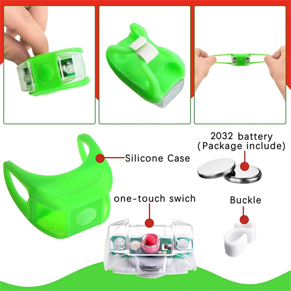 Marine LED Navigation Light Set - 4-Piece Waterproof Boat Lights for Kayak, Sailboat, Pontoon & Cargo Ships - Night Fishing Safety Lights with AG10 Battery