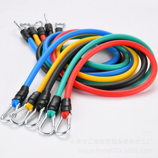 Premium Resistance Bands Set for Bodybuilding and Muscle Training