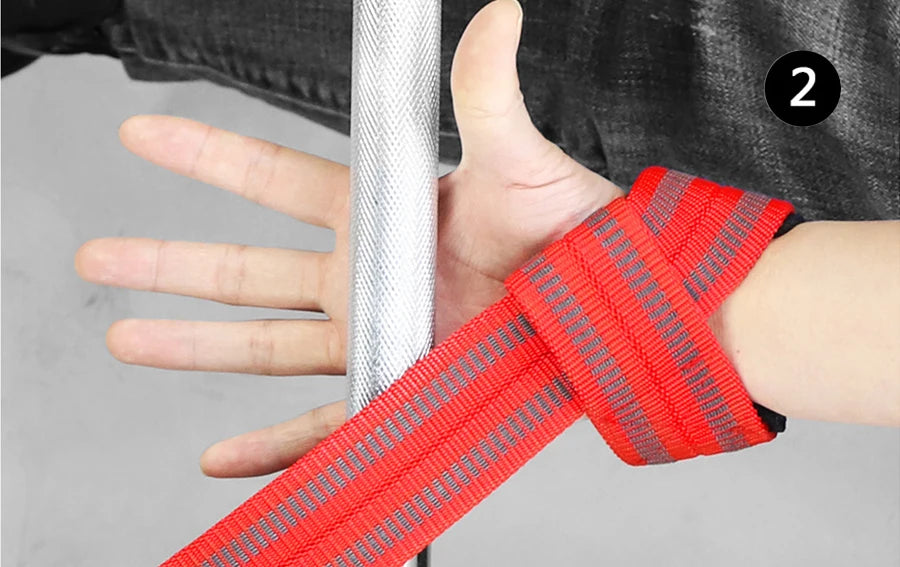 Weight Lifting Wrist Straps - Strength Training & Exercise