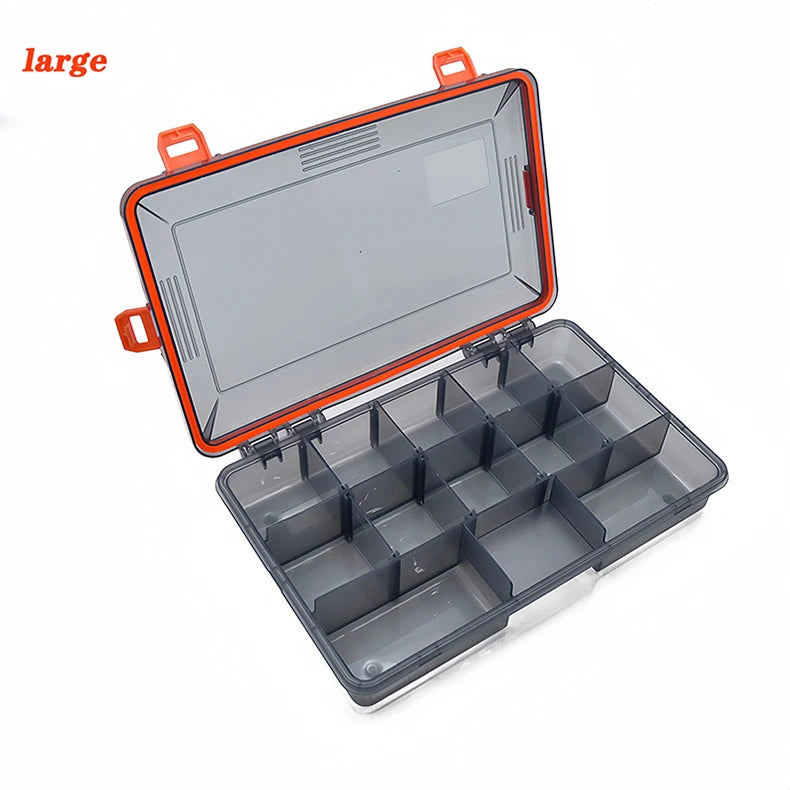 Premium Large Capacity Fishing Tackle Storage Box - Complete Fishing Accessories Organizer with Hook, Lure & Bait Compartments for Carp Fishing Equipment