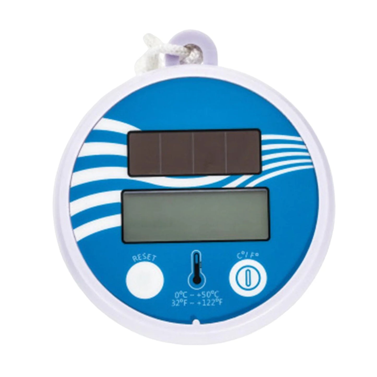 Solar-Powered Waterproof Pool Thermometer with Precision Scale for Universal Swimming Pool Compatibility