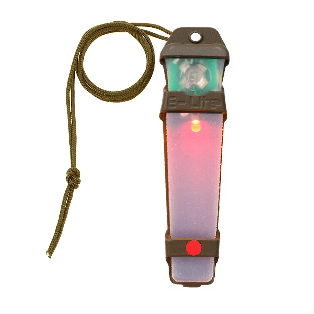 BOOIU Tactical Safety Helmet Light - Waterproof IR Strobe Signal Lamp for Outdoor Survival, Hiking & Cycling