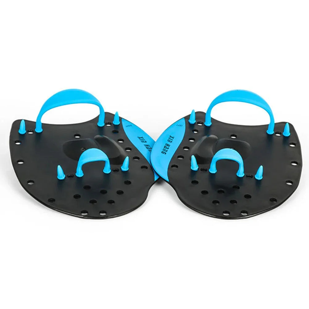 Swimming Training Hand Paddles & Webbed Gloves - Water Sport Fins Flippers for Adults & Children