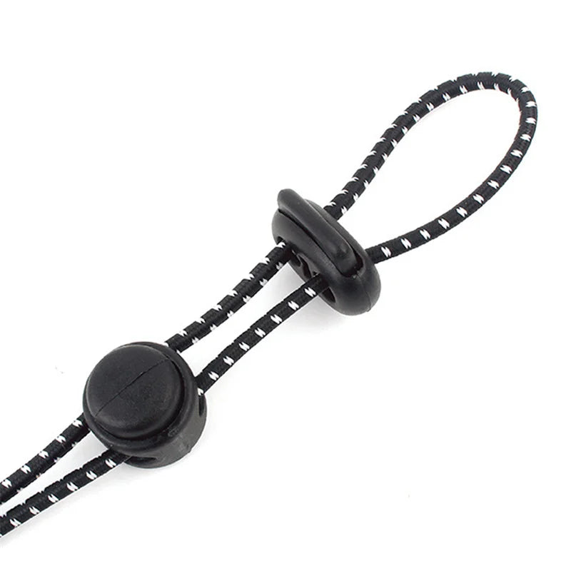 Hiking Pole Holder Set - 2 Pack Backpack Walking Stick Attachment Straps with Tie Cord Rope for Trekking, Camping & Mountain Outdoor Sports