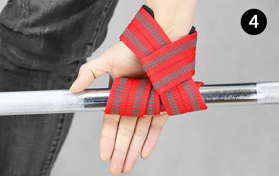 Weight Lifting Wrist Straps - Strength Training & Exercise