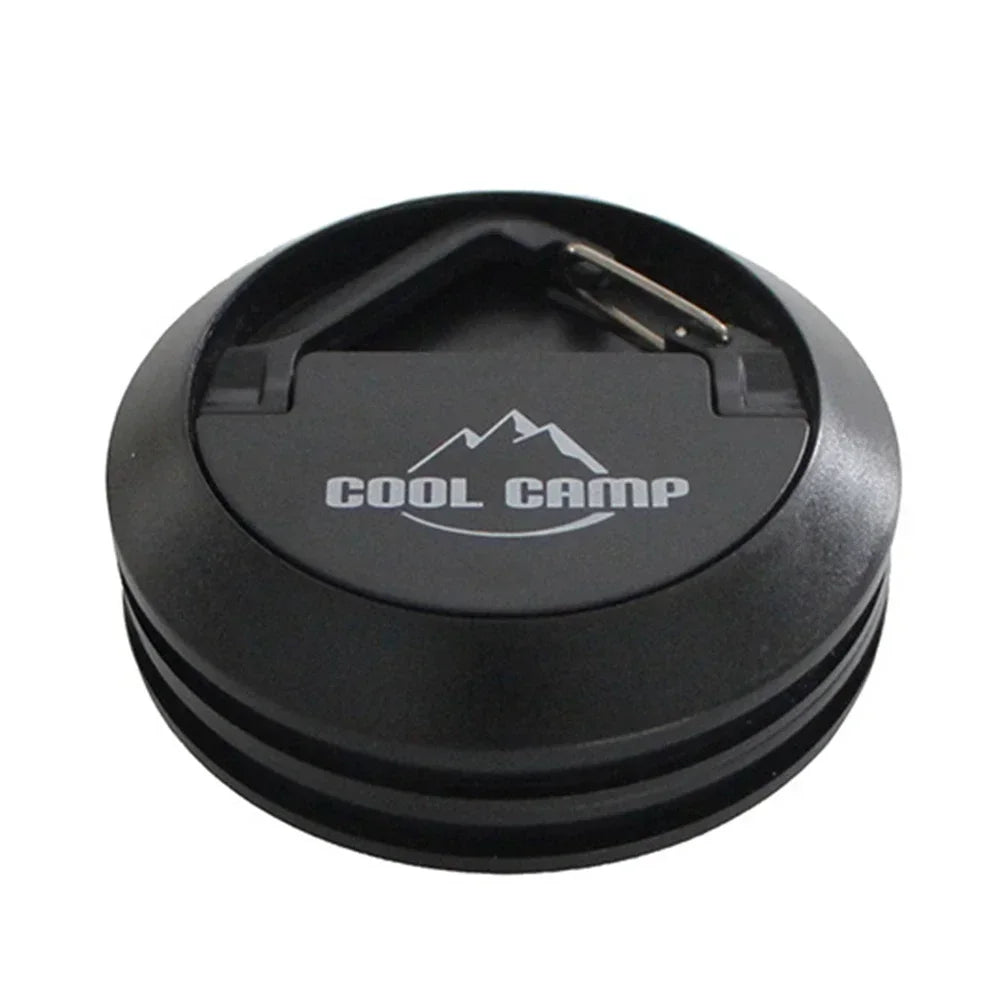 Multi-Purpose Magnetic Camping Hook - Portable Tent Ceiling Clamp with Suction Cup for Outdoor Rope & Lamp Storage
