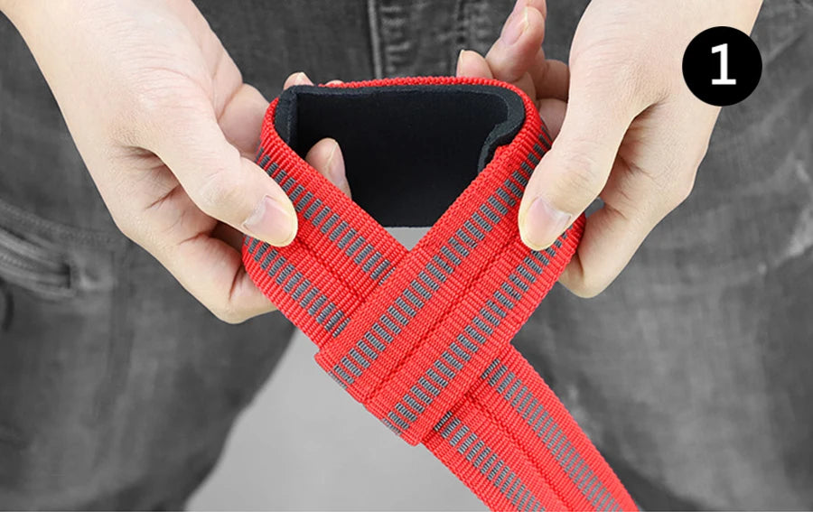Weight Lifting Wrist Straps - Strength Training & Exercise