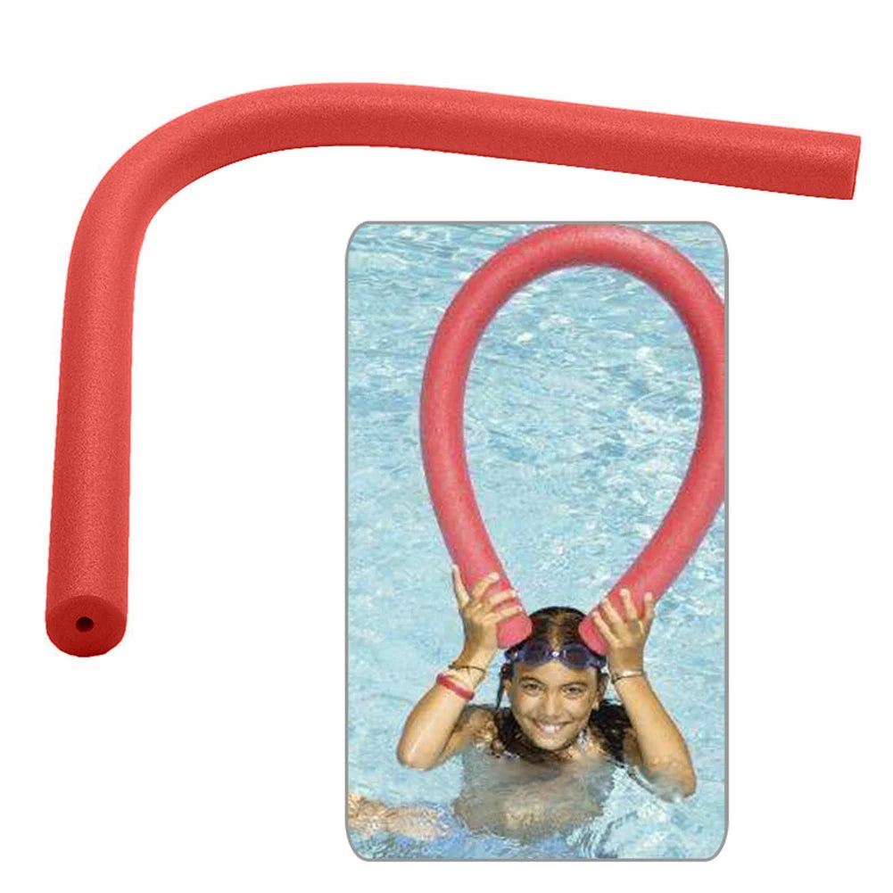 Flexible EPE Swimming Pool Noodle - Portable Summer Swimming Aid for Adults & Children with Underwater Scooter Feature