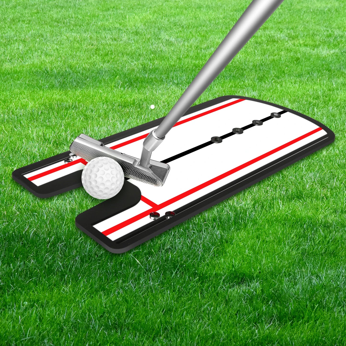 Golf Putting Practice Mirror - Alignment Training Aid